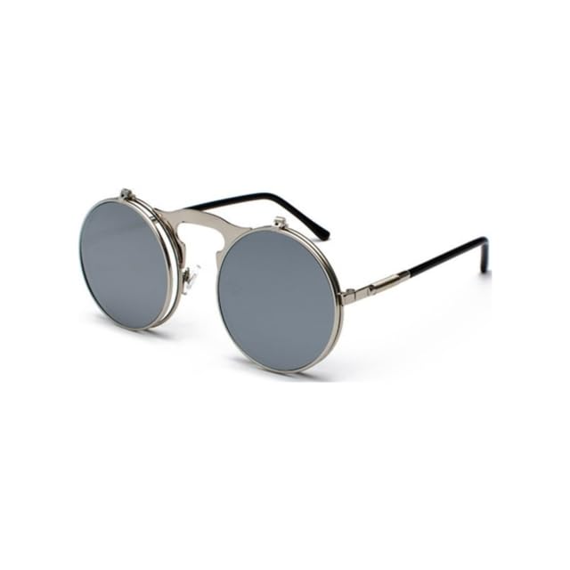 Custom Round Sunglasses for Men UV Protection Retro Fashion Eyewear