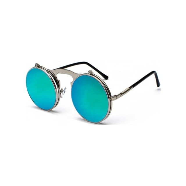 Custom Round Sunglasses for Men UV Protection Retro Fashion Eyewear