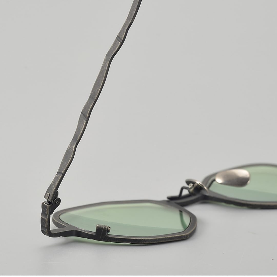 Round Sunglasses for Men Custom Retro Fashion UV Protection Eyewear