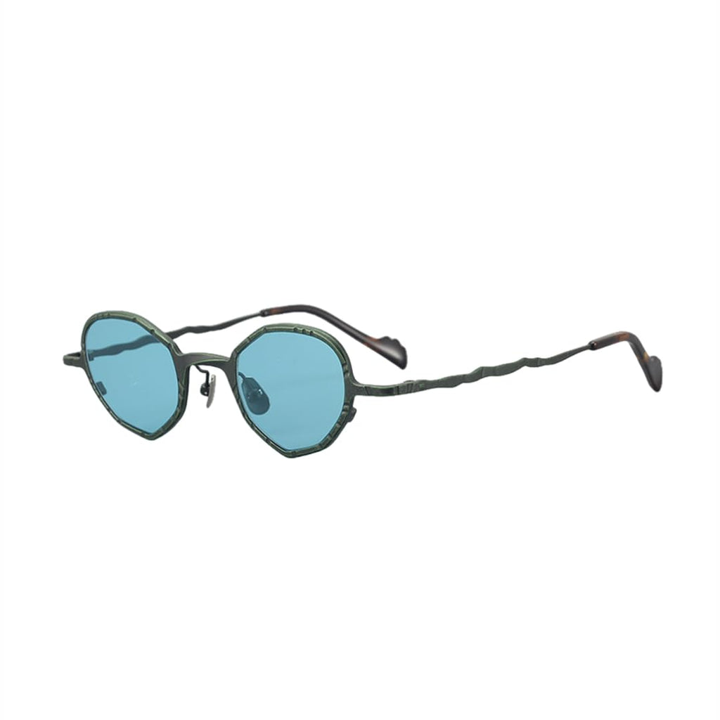 Round Sunglasses for Men Custom Retro Fashion UV Protection Eyewear