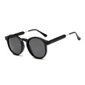 Vintage Round Sunglasses Unisex Transparent Frame Retro UV Protection Eyewear