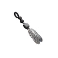 Sterling Silver Cicada Keychain Phone Pendant Vintage Backpack Charm