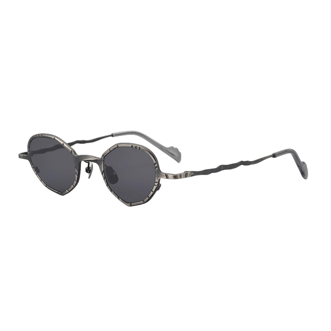 Round Sunglasses for Men Custom Retro Fashion UV Protection Eyewear