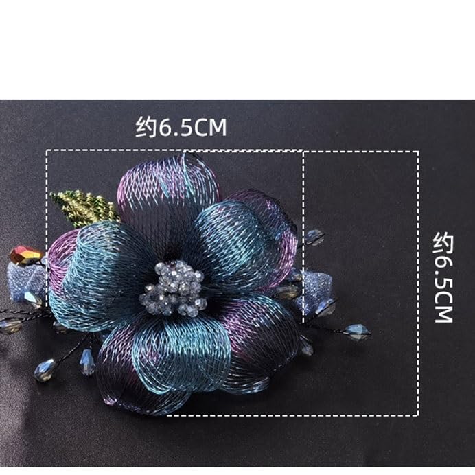 Copper Wire Hair Clip High End Ponytail Spring Hair Accessory
