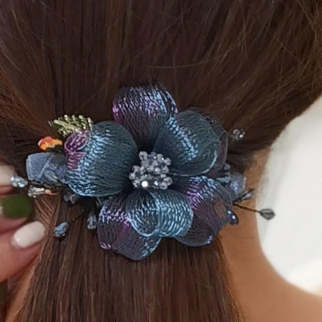 Copper Wire Hair Clip High End Ponytail Spring Hair Accessory