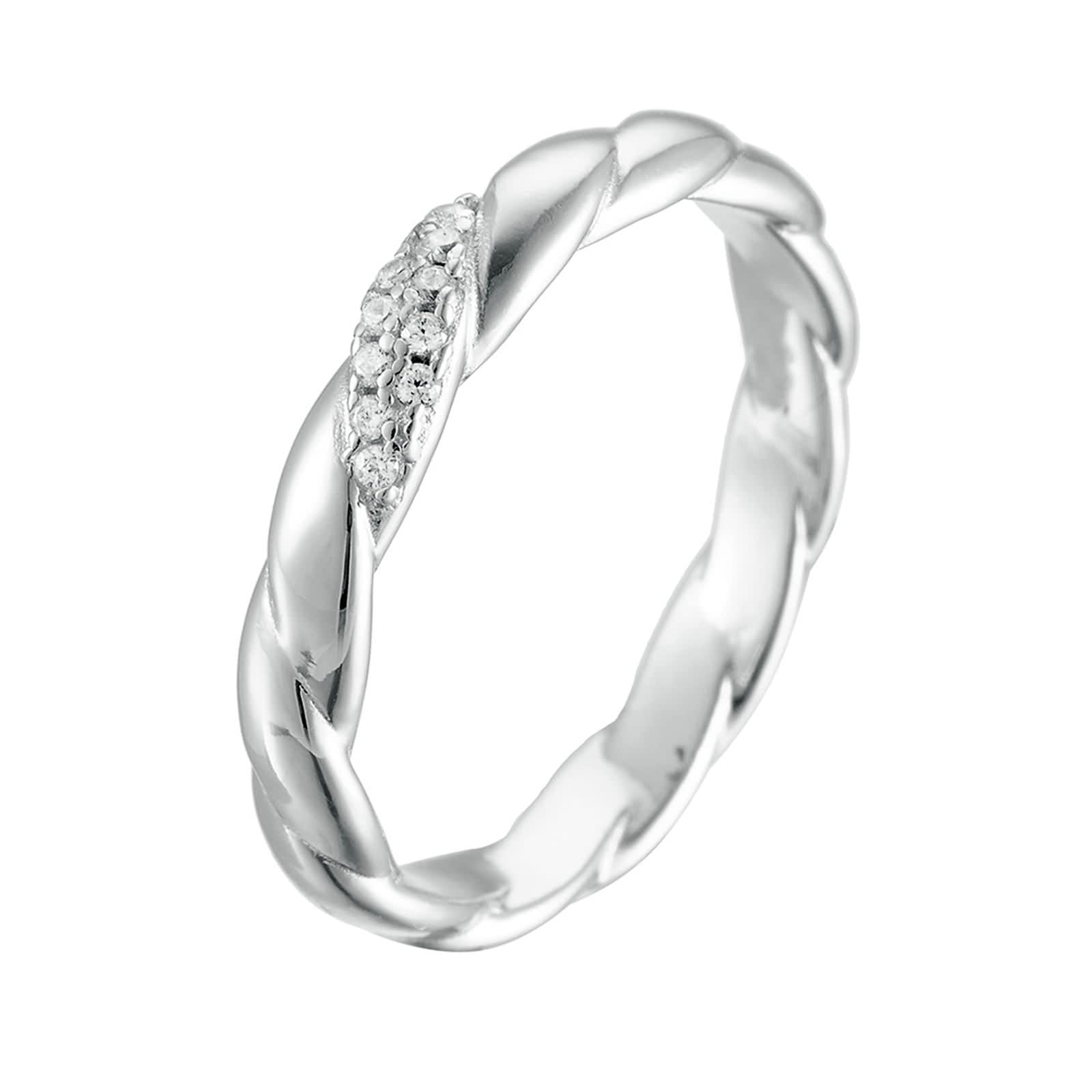 Vintage Yellow Gold Diamond Wedding Band 9K 14K 18K Women Ring