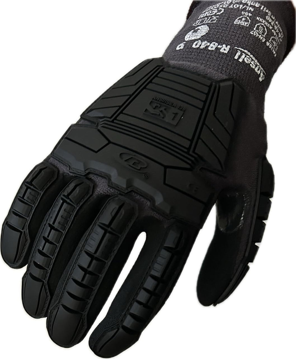 Lightweight Latex-Coated Safety Protective Work Gloves Unisex Industrial Grip