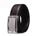Men Stainless Steel Automatic Buckle Adjustable Casual Belt