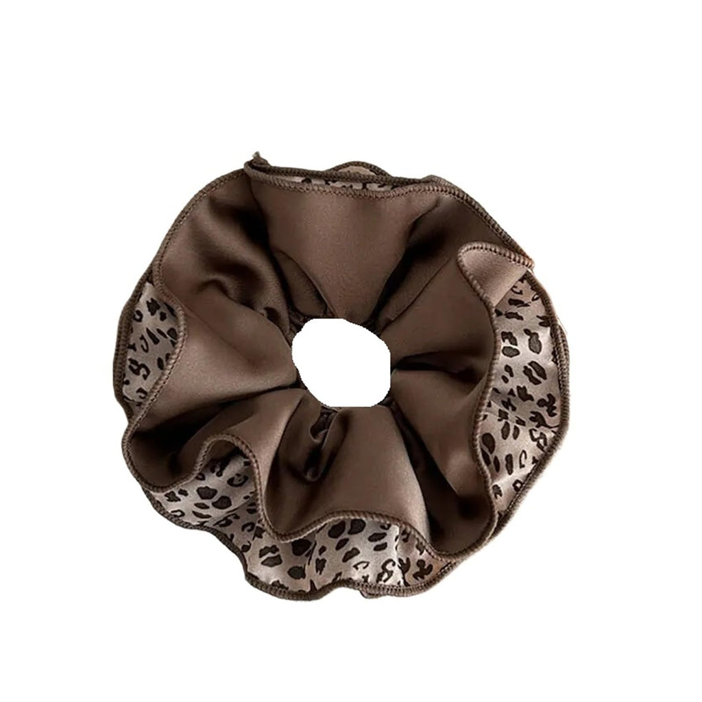 Floral Scrunchies Elastic Hair Bands Women Hair Accessories