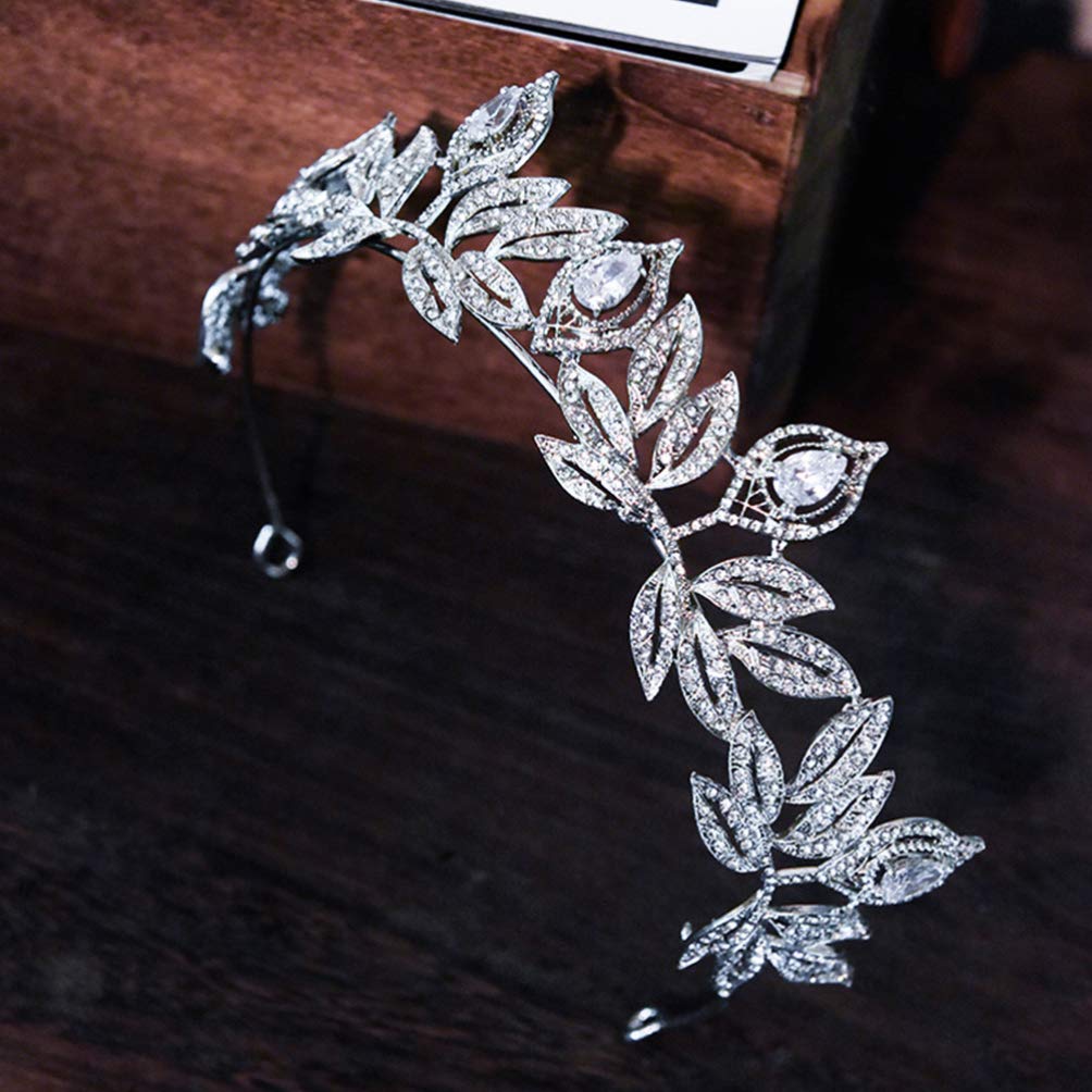 Rhinestone Crystal Bridal Tiara Wedding Crown Headband Bride Hair Accessory