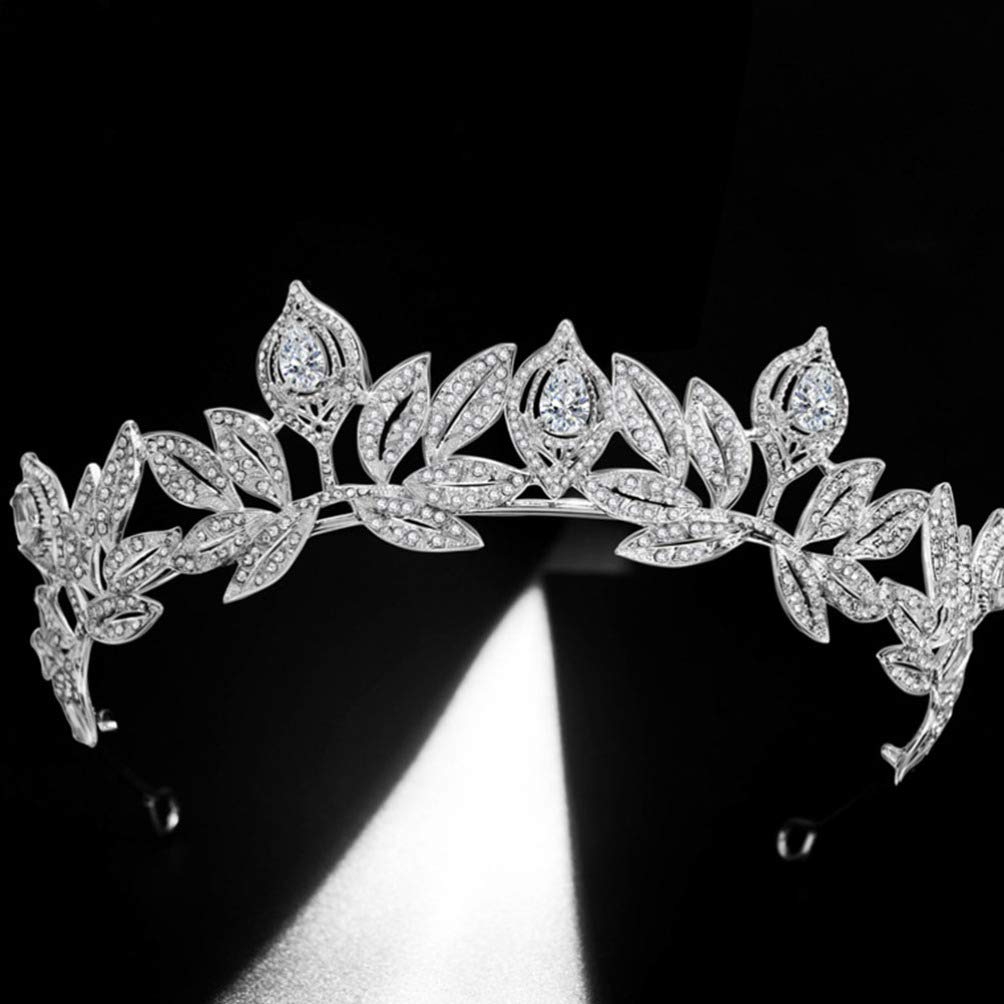 Rhinestone Crystal Bridal Tiara Wedding Crown Headband Bride Hair Accessory