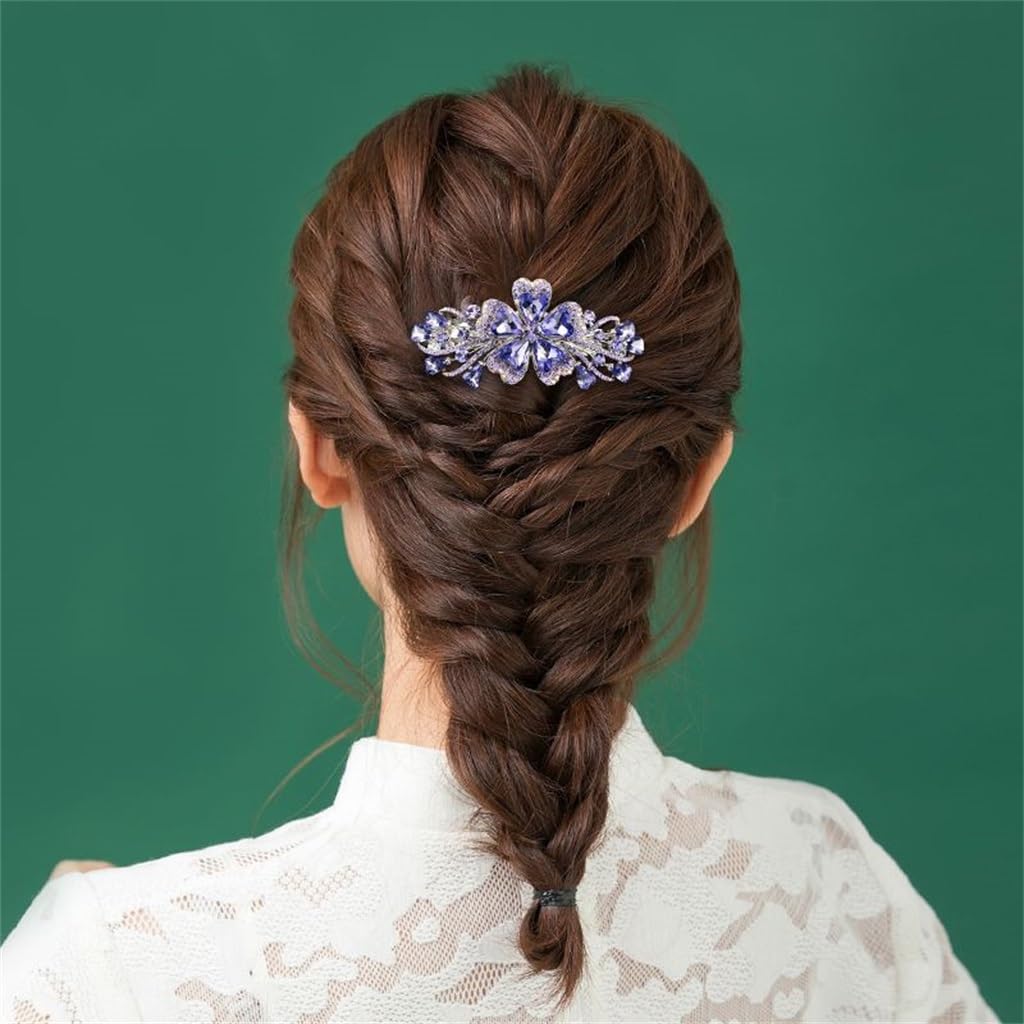 Flower Large Spring Hair Clip Decorative Hair Jewelry Barrette