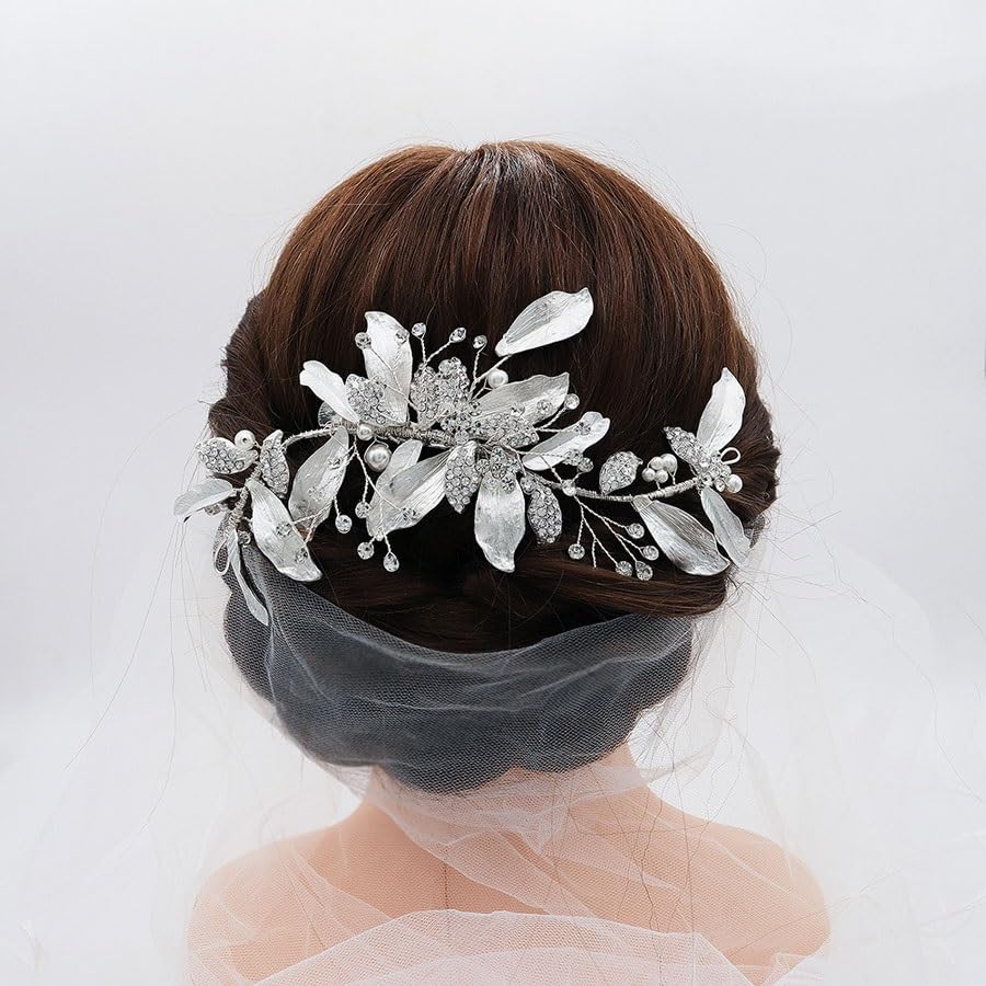 Pearl Hair Clips Handmade Elegant Headpiece Hair Accessories