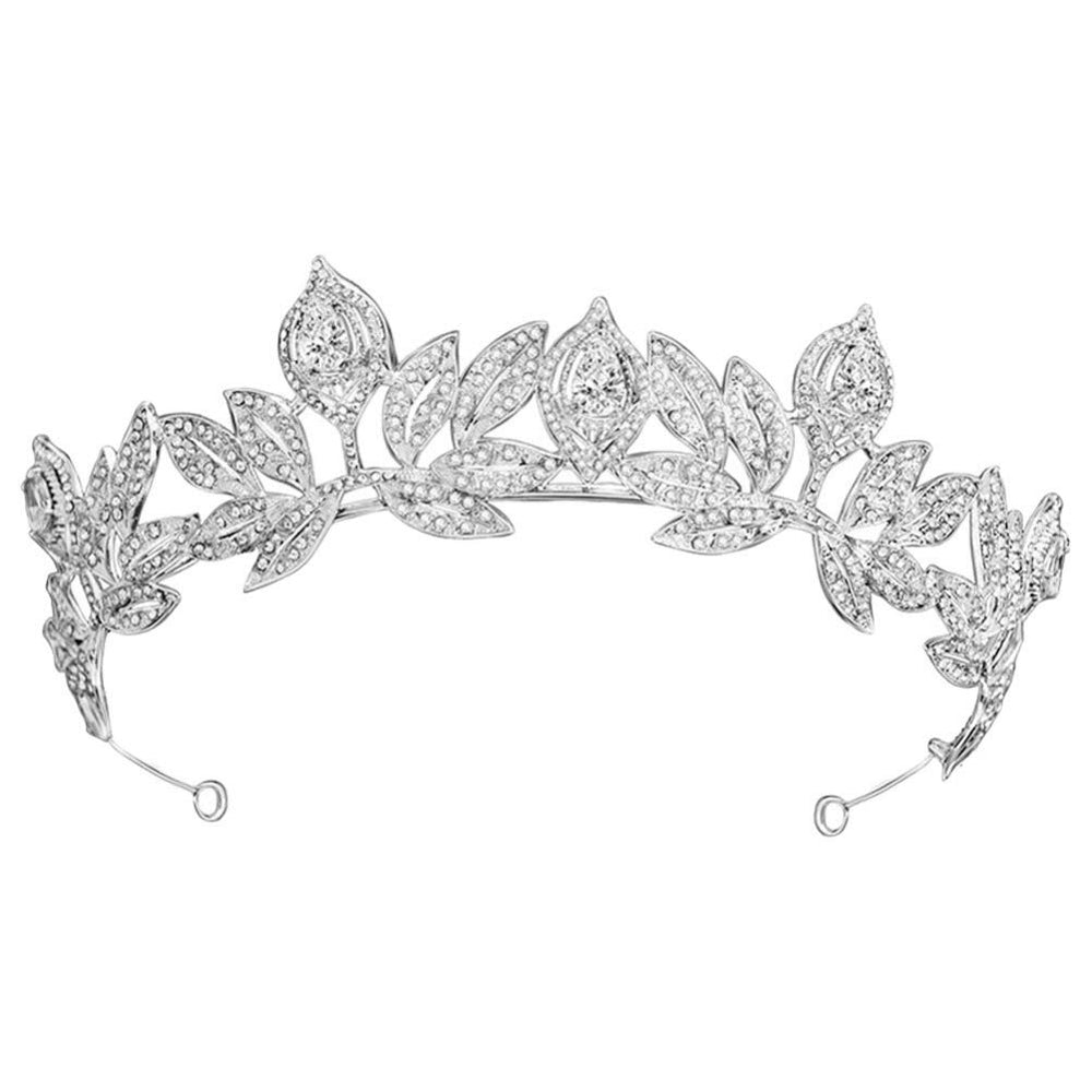 Rhinestone Crystal Bridal Tiara Wedding Crown Headband Bride Hair Accessory