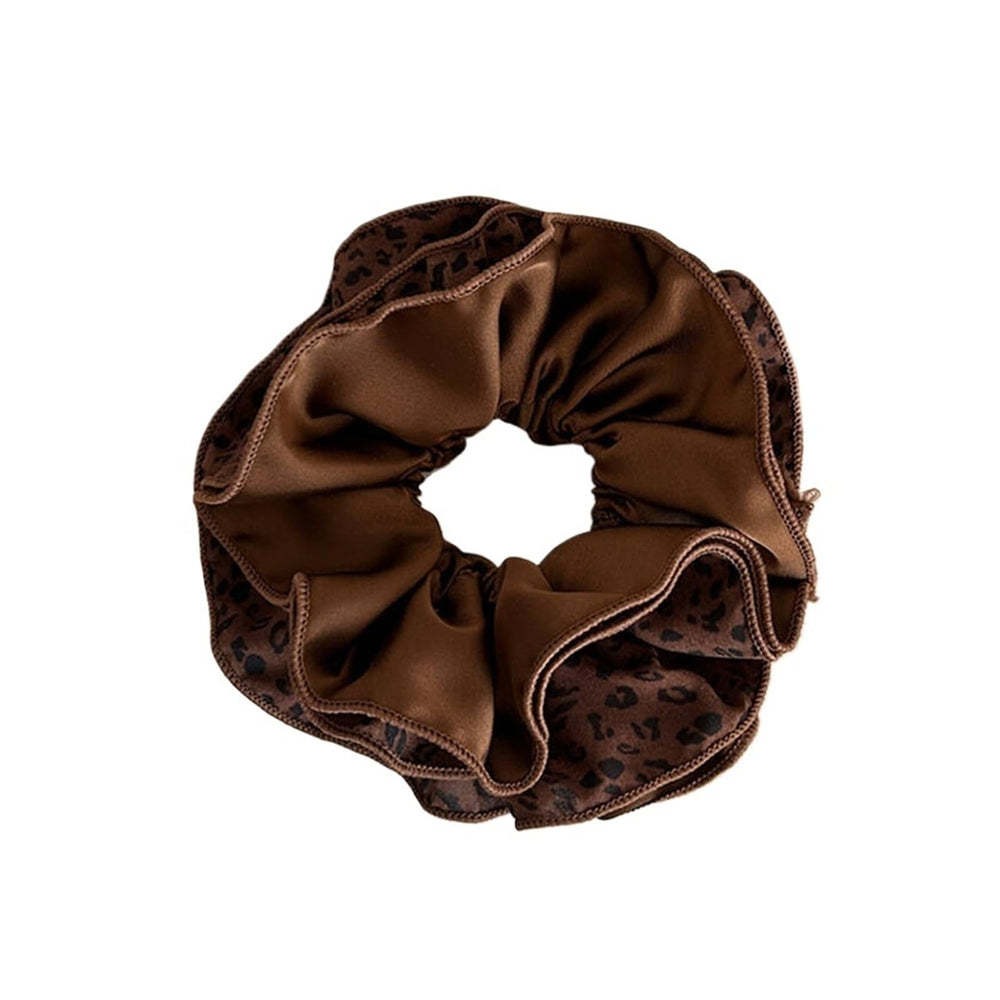 Floral Scrunchies Elastic Hair Bands Women Hair Accessories