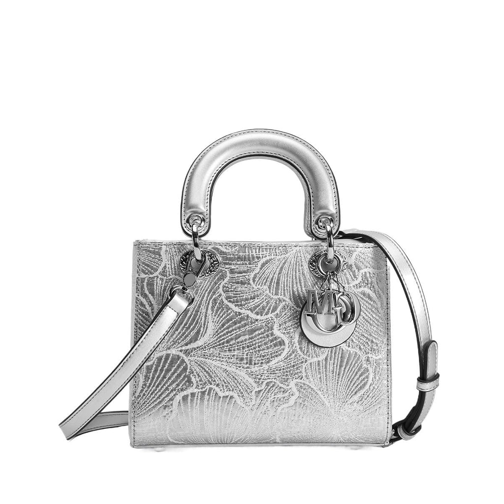 Chinese Style Womens Shoulder Bag Elegant Textured Designer Handbag