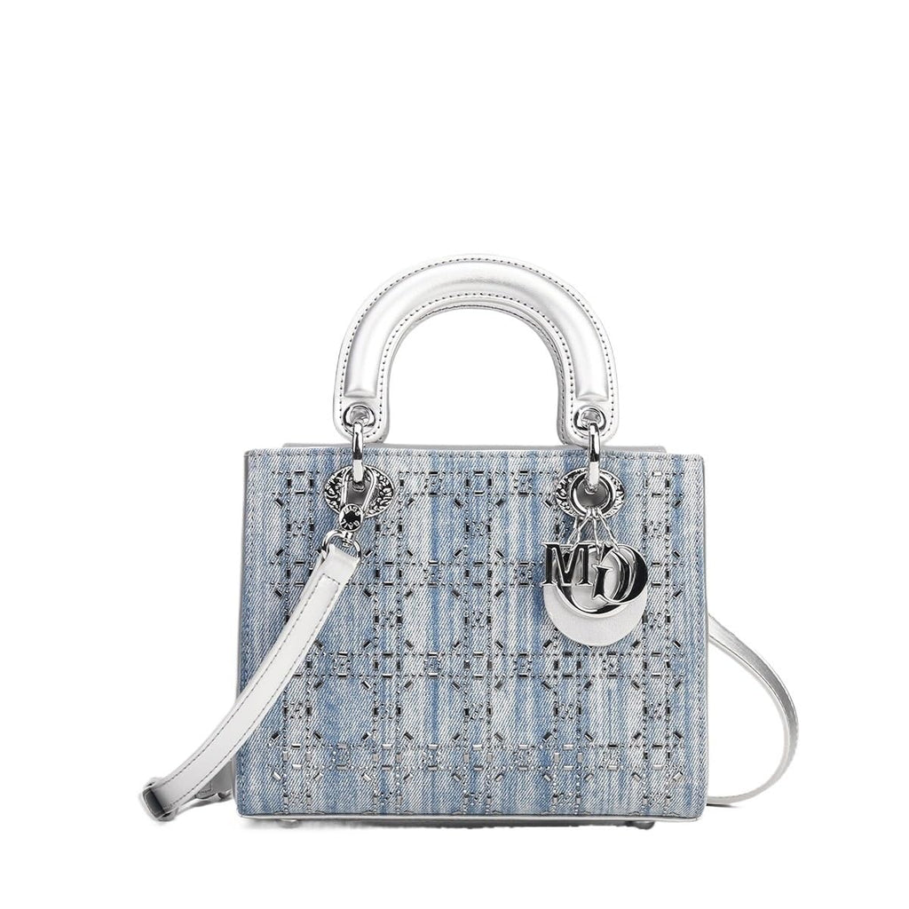 Chinese Style Womens Shoulder Bag Elegant Textured Designer Handbag