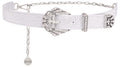 Art Deco Crystal Accent Chain Belt Evening Formal Waist