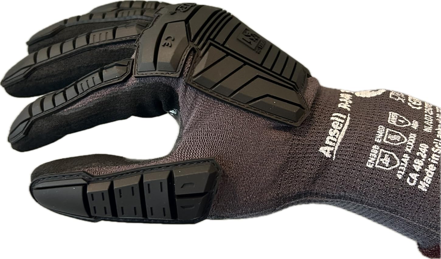 Lightweight Latex-Coated Safety Protective Work Gloves Unisex Industrial Grip