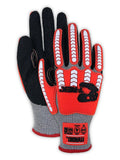 Lightweight Latex Impact Crinkle Grip Work Gloves Industrial Protective Gloves Unisex