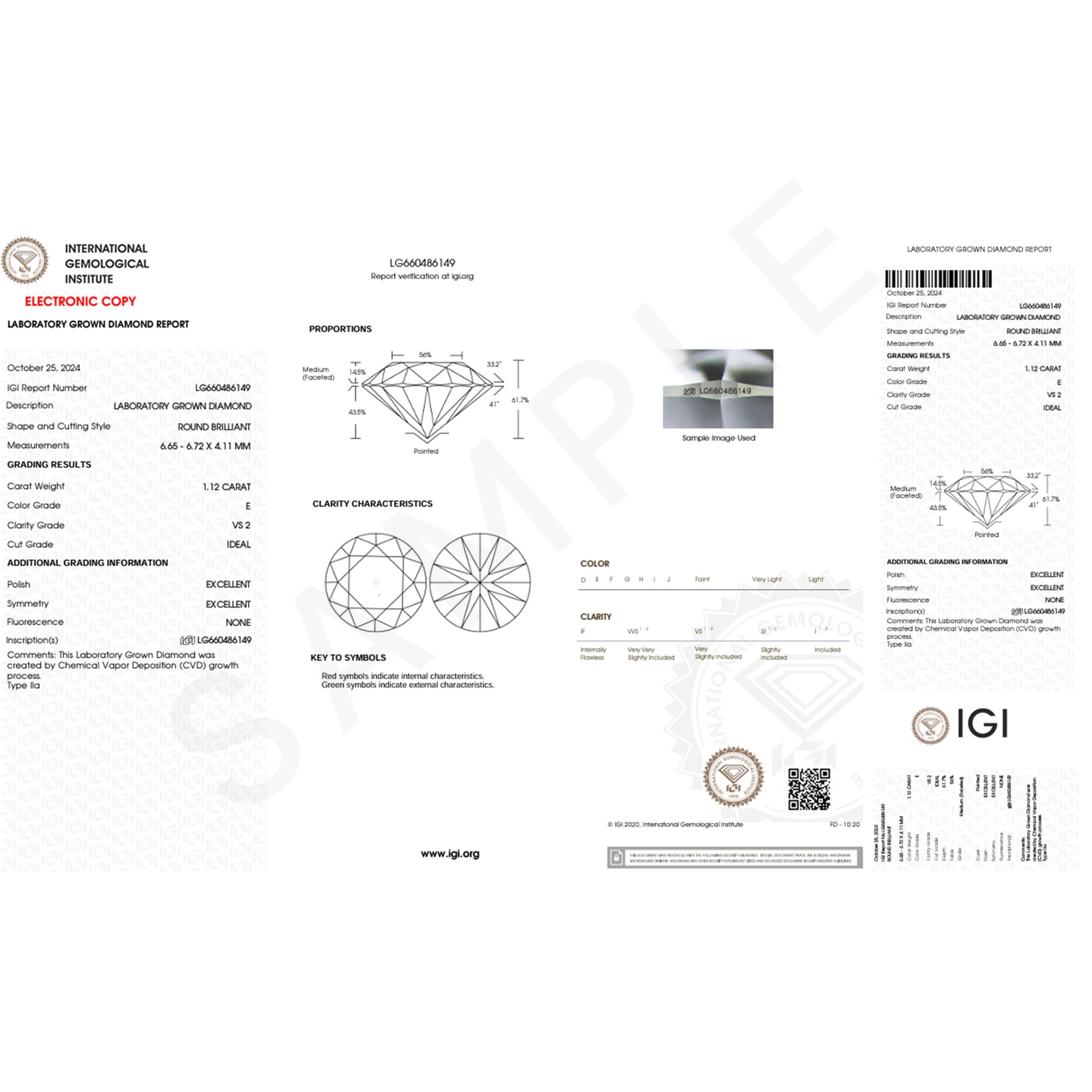 3 Carat Oval Lab Diamond Bridal Set E VS1 IGI