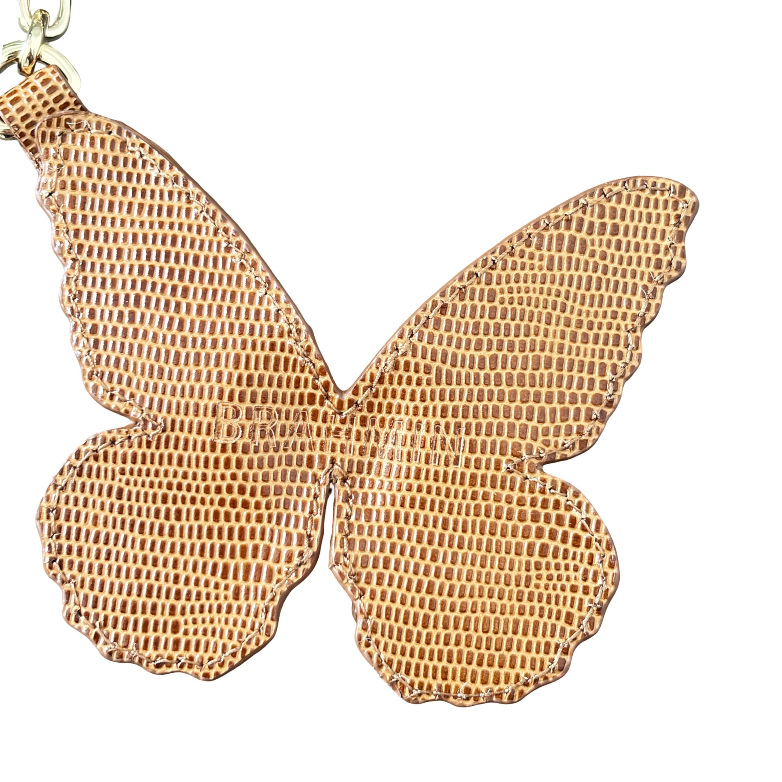 Butterfly Tassel Bag Charm Keychain Floral Decorative Bag Accessory